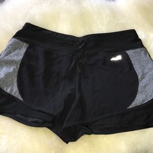 Black Avia gym shorts
